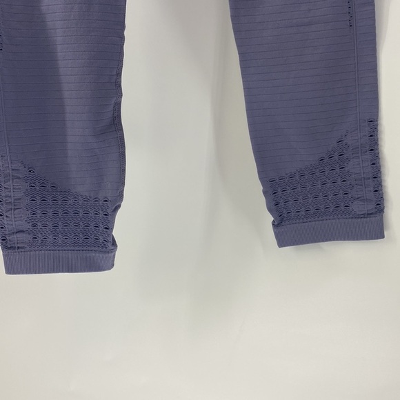 Gymshark Energy Seamless Leggings Steel Blue workout athleisure high waisted - Picture 3 of 7